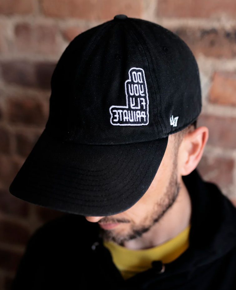 DO YOU FLY PRIVATE DAD HAT